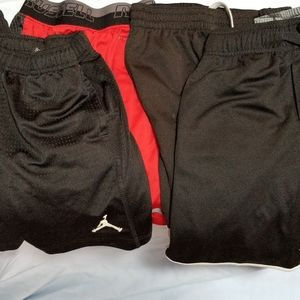 Boys athletic shorts lot size 8